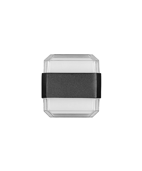 Glass Outdoor Square Wall Lamp LM-207-38-P Up and Down Light