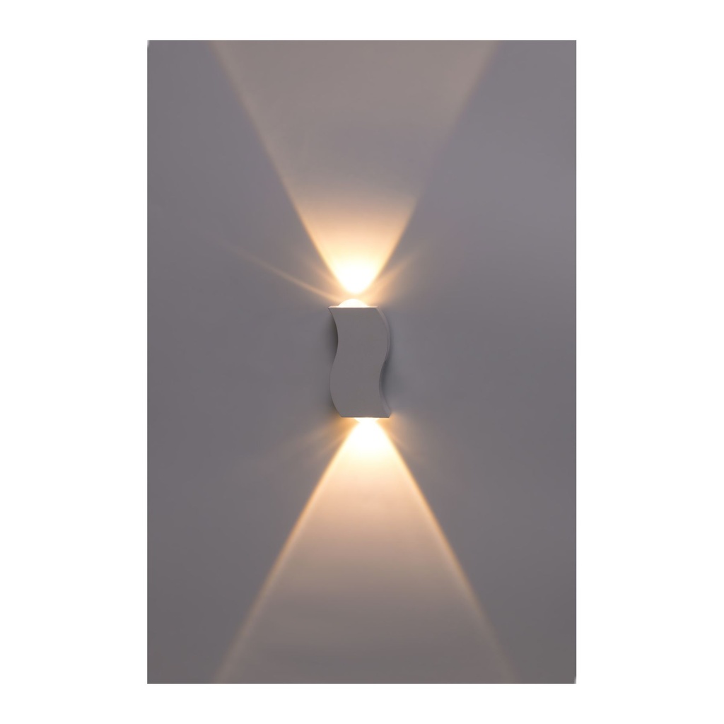 2W Black Wall Lamp with SMD LED - Modern and Minimalist