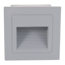 3W Grey Square Step Light with SMD LED - Modern and Efficient