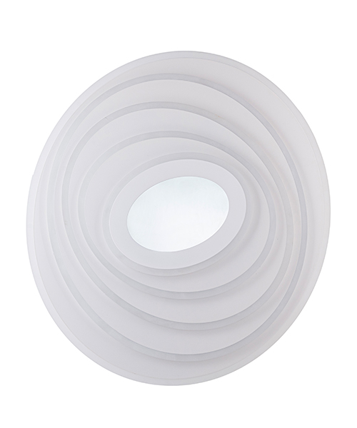 89.5W White 3D Ceiling Lamp - 3000K/4000K/6000K