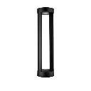 15W Black Bollard Light - 3000K Warm - Main