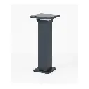 12W Black Bollard Light - 3000K Warm - Main