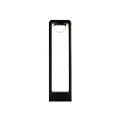 7W Black Bollard Light - 3000K Warm - Main