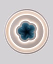 LM-1839-50D Purple Flower-Inspired LED Ceiling Plate | 