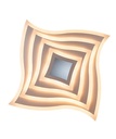 LM-1892-48D Wave-Inspired LED Ceiling Plate | 