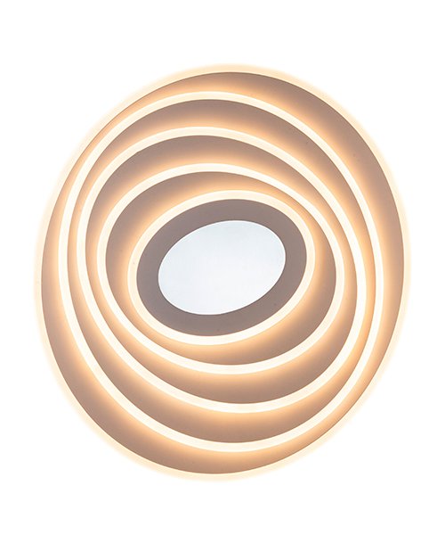 LM-1894-48D Art-Inspired Oval LED Ceiling Plate | 