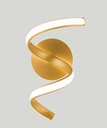 LM-2261-1 Gold Wall Lamp with Warm Light | 