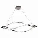 [490444] Twisted Chrome LED Pendant Light - 57W.webp
