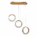 [4908106] LED 25W Pendant Light with Gold Accents.webp