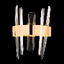 [4721014] Crystal LED Wall Sconce 9W Warm Light.webp