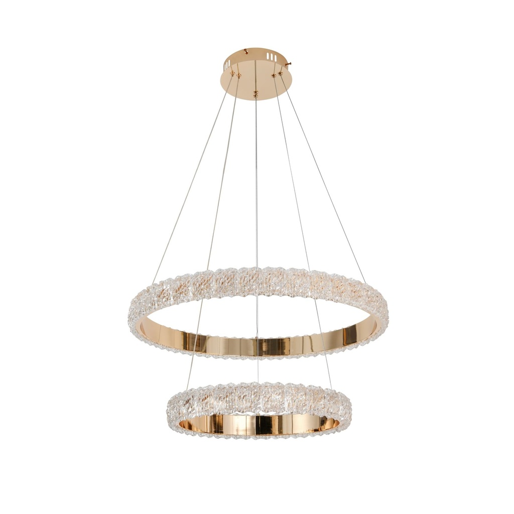 Crystal LED Chandelier with 115W Power