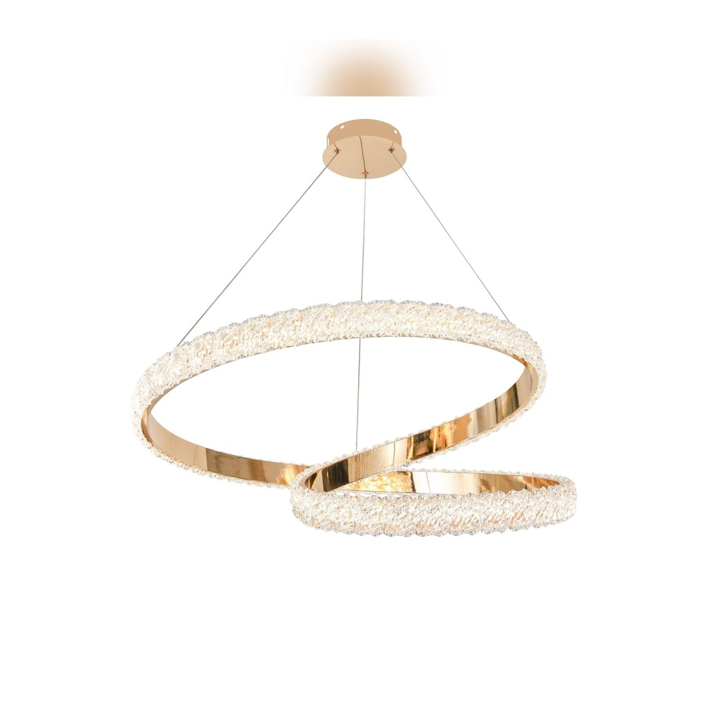 Crystal LED Chandelier with 60cm Diameter