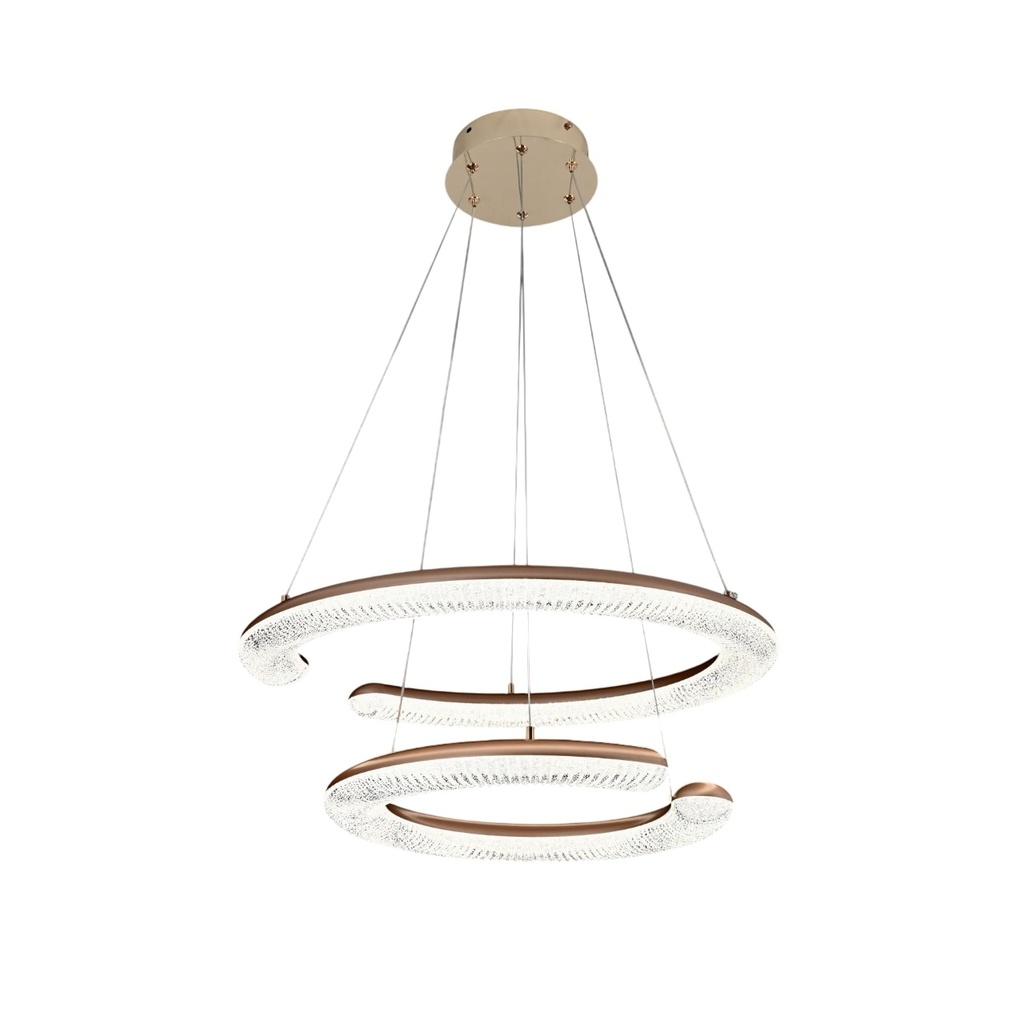Crystal LED Chandelier with 67W Power