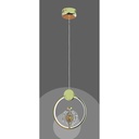 Modern 8W+24W LED Pendant Lamp with G4 Accent Lighting