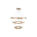 [4909016] LM-6911 150W Aluminium-Wire Drawing Gold Chandelier (1).webp