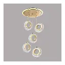 [2024020214] Luminous Orbit LED Pendant Light – Crystal Ring Suspension Fixture.webp