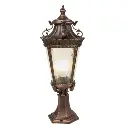 Vintage Brass Outdoor Surface-Mount Lantern.webp