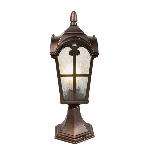 Brass Outdoor Surface-Mount Lantern.webp