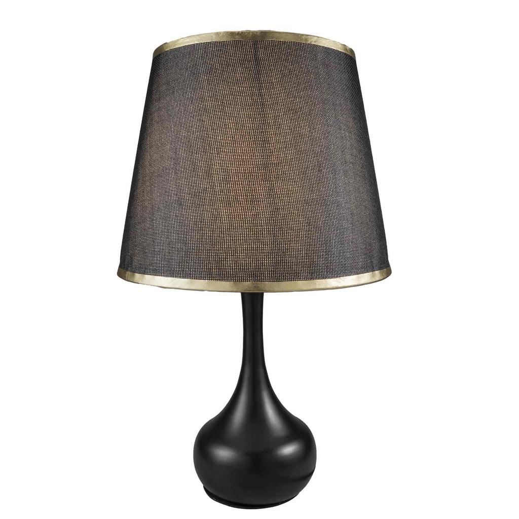 Black Fabric Shade Table Lamp