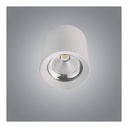 10W Cylinder Ceiling Spotlight Available in Round and Box Shape - Black / White
