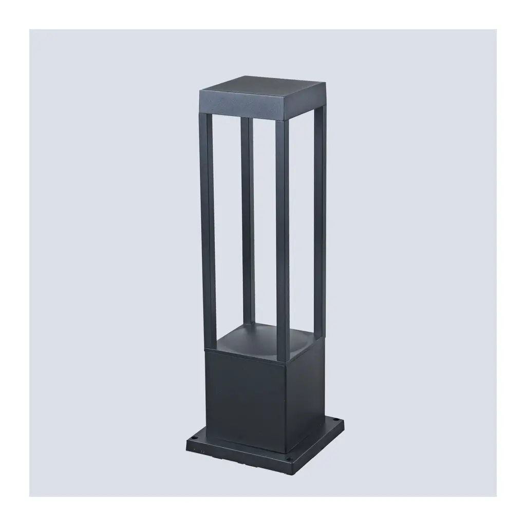 [202442009] 10W Black Bollard Light - 3000K Warm.webp