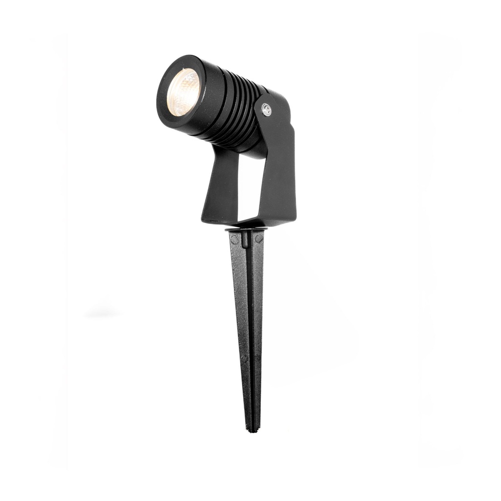 LM - 2528 - 7W Black Aluminum - LED SPIKE -( 43 )