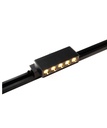 Black Movable Dots Track Light - Warm White LED - Modern Design 10W / 30W