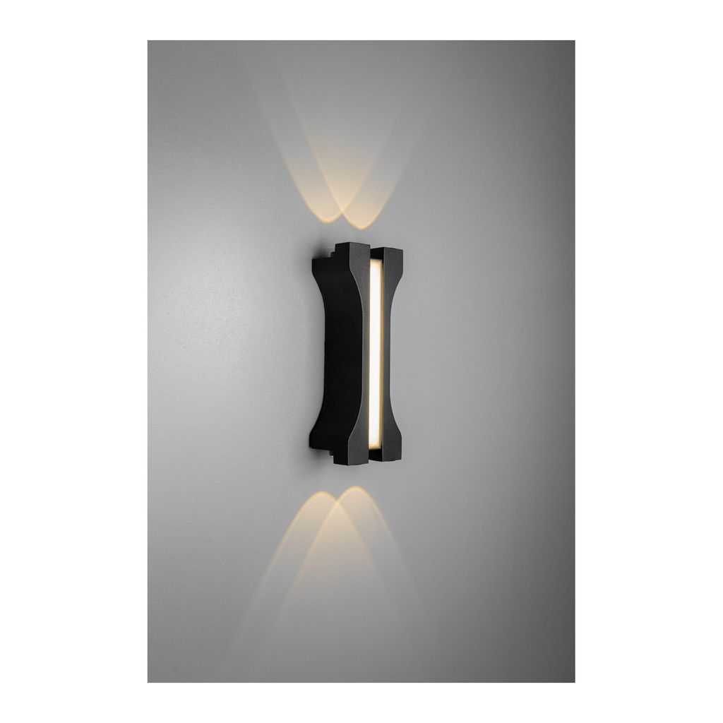 Outdoor Wall Lamp LM-119/S - Modern Design - 4x1W + SMD 3W LED