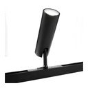 LM-20-B Black Cylinder Magnetic Track Light