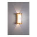 LM-210-19B-GD Outdoor Dual-Direction Wall Lamp with Gold Finish