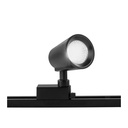 10W Black Track Light - 3000K Warm White