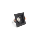 Black Single Spotlight - LM-B04-1MR16-1-BK - 44W Recessed Lighting