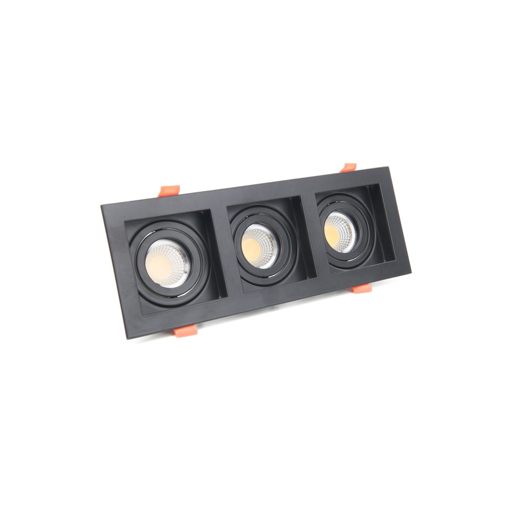 LM-H701-3-BK Triple Spot Light - Task Lighting