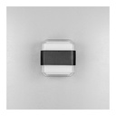 LM-207-38-P Outdoor Glass Square Wall Lamp