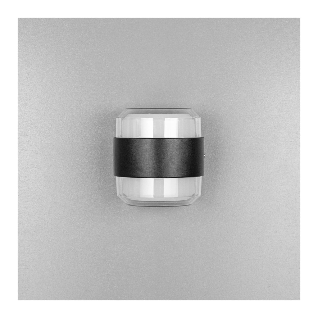 LM-207-39-P Outdoor Glass Circle Wall Lamp