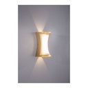 LM-210-19B-GD Outdoor Dual-Direction Wall Lamp with Gold Finish