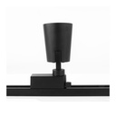 10W Black Track Light - 3000K Warm White