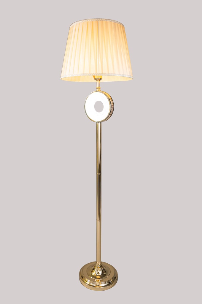 LM-F-19019/G Floor Lamp - Modern Lighting with Built in 3 Level LED Acrylic Center Light