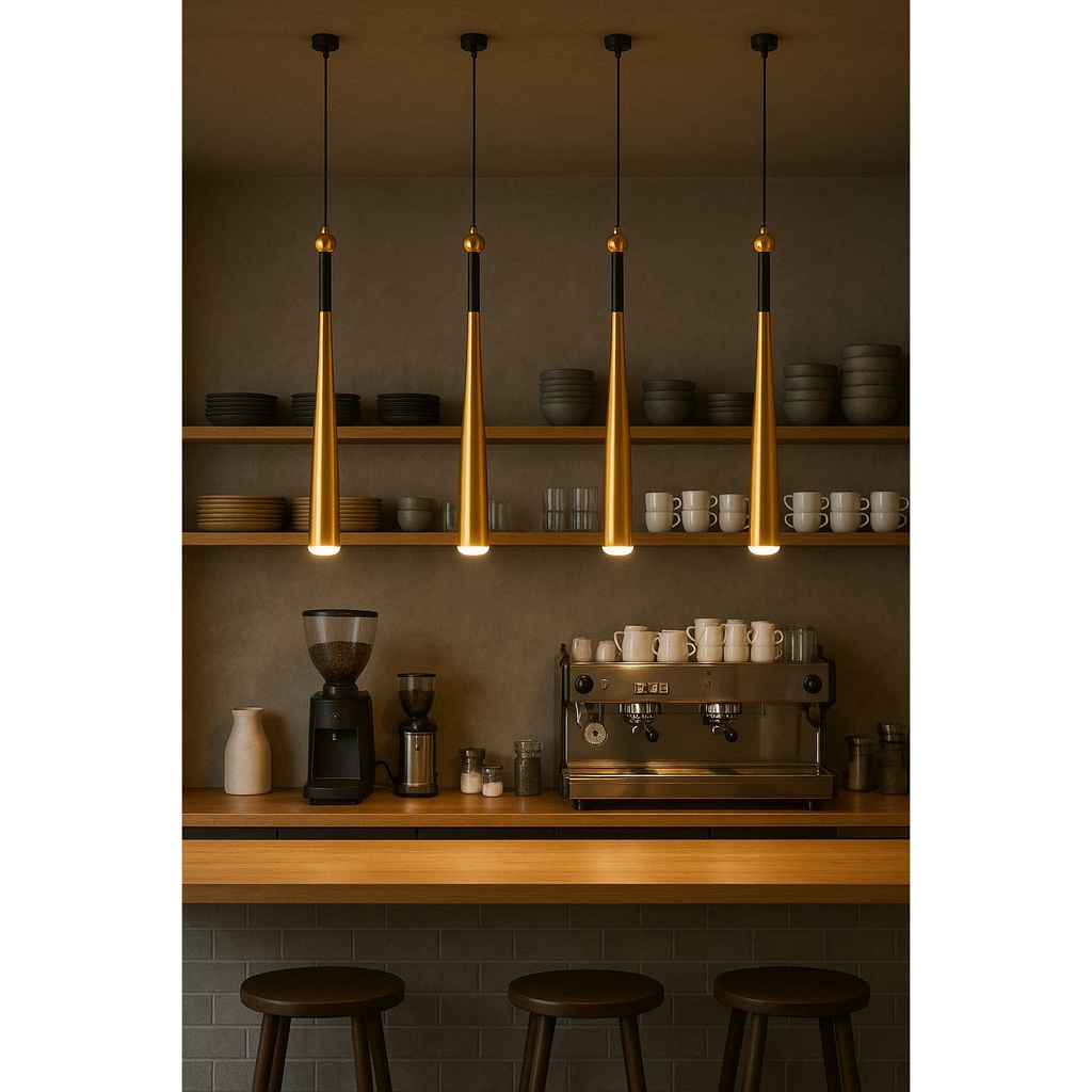 Gold Baseball Pendant Light LM-YZMW60760