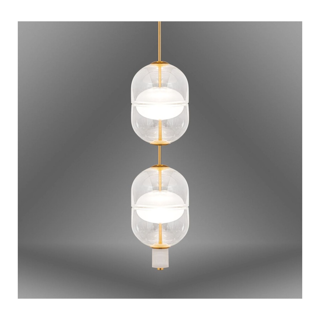 18W LED Pendant Light - Modern Hanging Light for Indoor Spaces