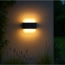 LM-207-39-P Outdoor Acrylic Round Wall Lamp