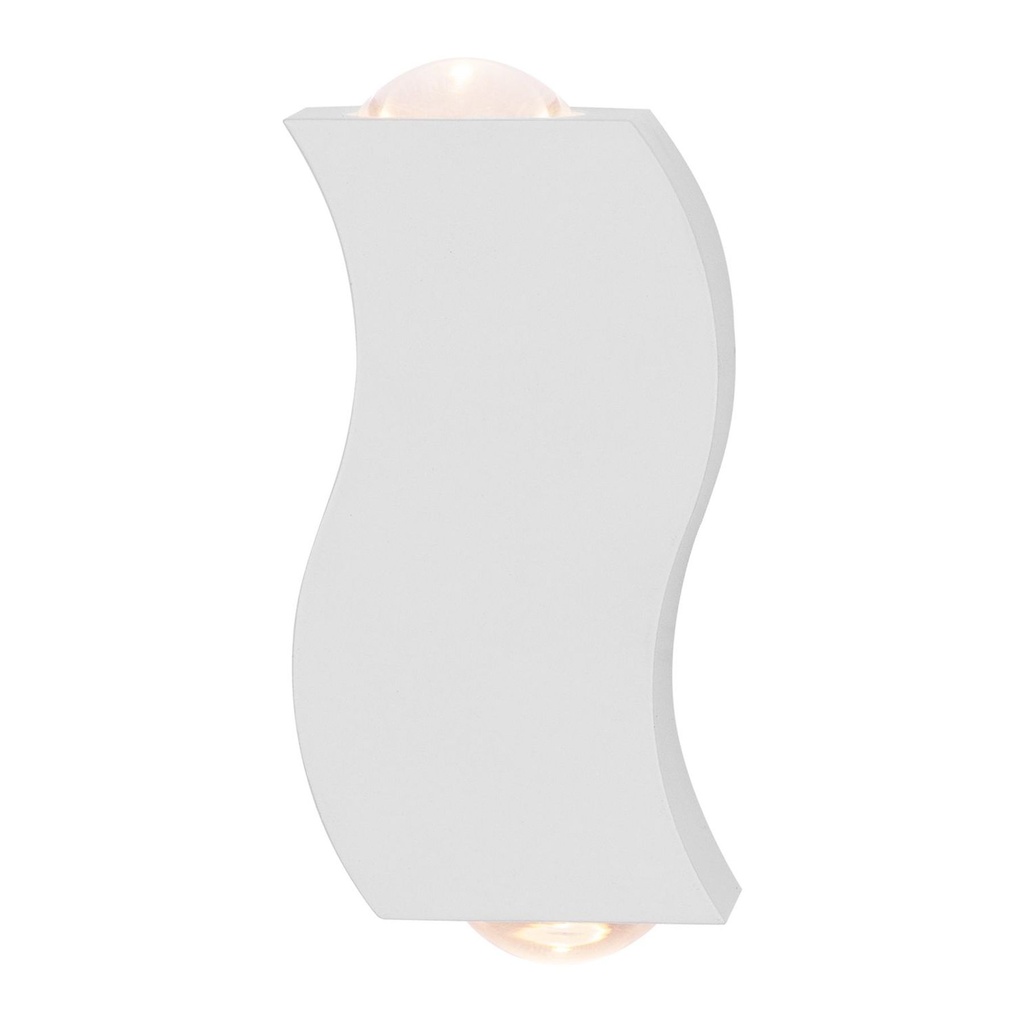 2W Black Wall Lamp with SMD LED - Modern and Minimalist