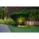 5W Black Outdoor Landscape Spike Spot Light with Cap - Weather-Resistant