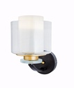 LM-60080-1 Black + Gold Wall Lamp