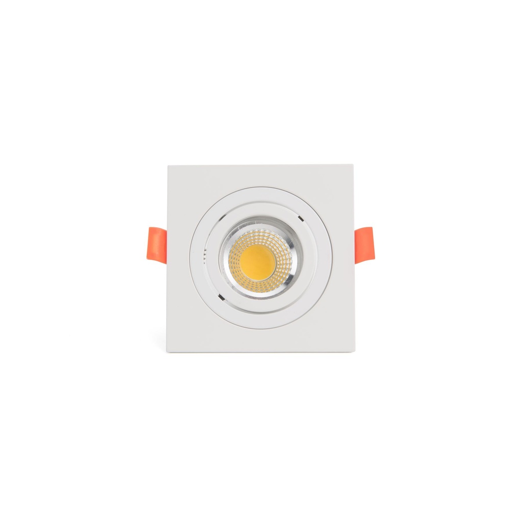سبوت لايت فردي مربع أبيض - LM-H702-1 SQ-WH - إضاءة داخلية حديثة