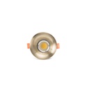 Bronze Round Single Spotlight - LM-B017-1-Bronze - 44W Recessed Lighting