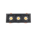 سبوت لايت ثلاثي أسود - LM-H701-3-BK - إضاءة مهام