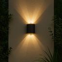 Dual-Direction Outdoor Wall Lamp - 4x1W LED - 3000K Warm