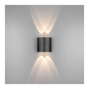 Dual-Direction Outdoor Wall Lamp - 4x1W LED - 3000K Warm