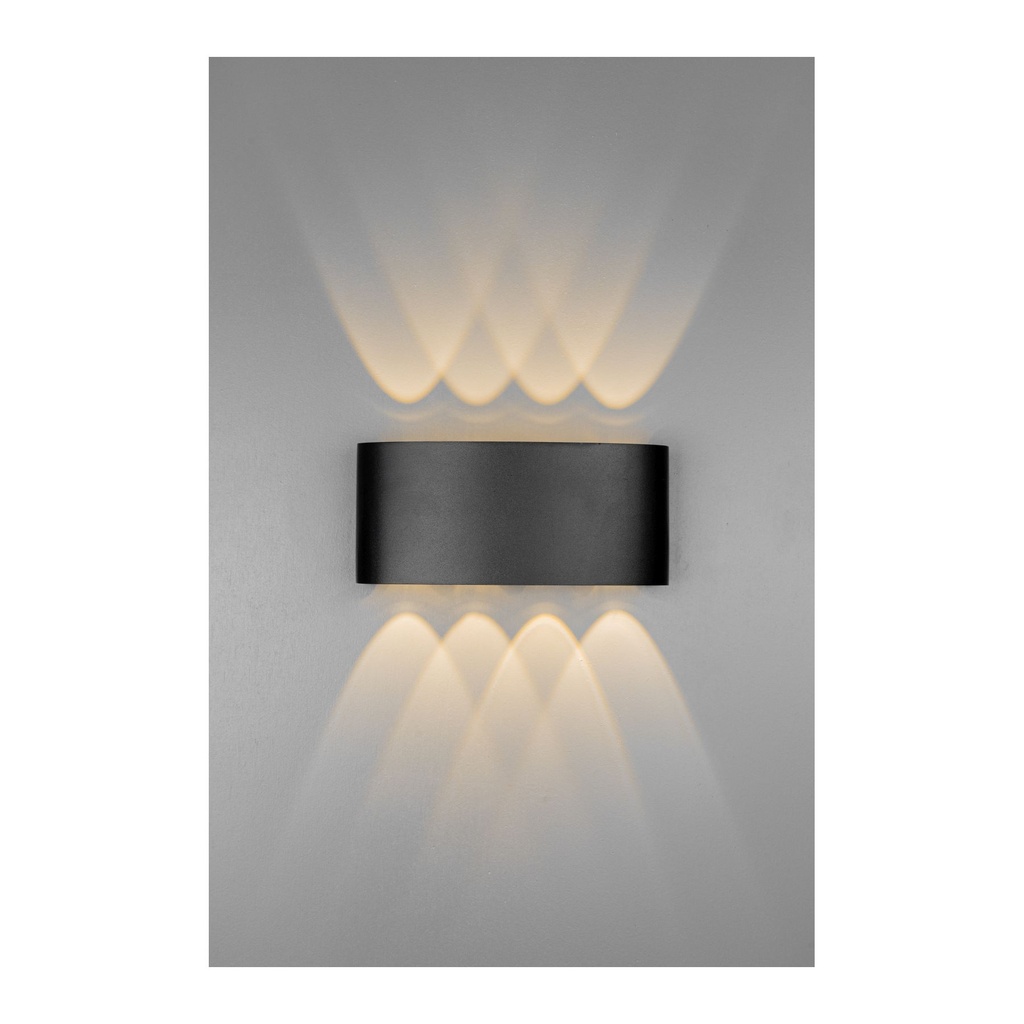 ابليك خارجي رباعي الاتجاه - 8x1W LED - اضاءة وورم 3000K